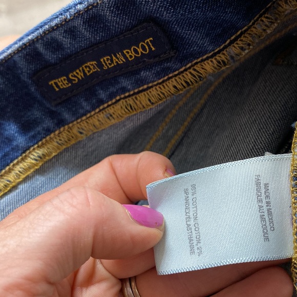 Lucky Brand sweet jean boot - Picture 2 of 5